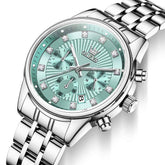 OLEVS 3669 – Women's Quartz Multi Dial Diamond Watch