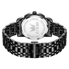 OLEVS 3701 Racing Wheel Openwork Sport Mens Quartz Watch - Mechanical Silver Watch | Olevs Watch Store