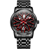 OLEVS 3701 – Racing Wheel Openwork Sport Mens Quartz Watch