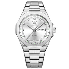 OLEVS 3736 Polygonal Diamond Quartz Watch for Men - Gold Watch | Olevs Watch Store