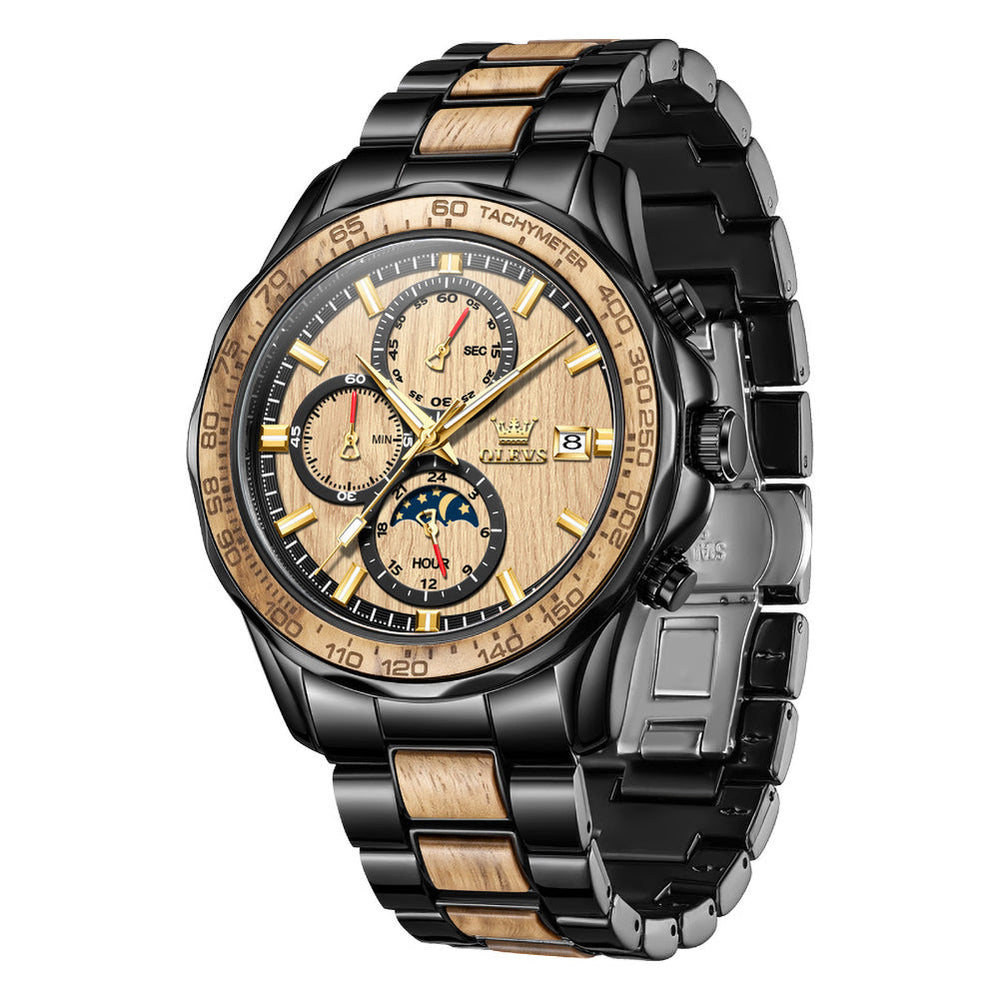 Bamboo Beige front view - OLEVS 3750