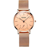 OLEVS 5190 – Women's Ultra Thin Sub Dial Quartz Watch