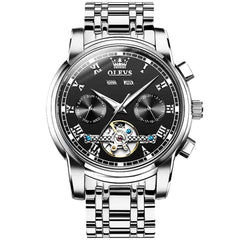 OLEVS 6607 – Men's Classic Open Heart Automatic Mechanical Watch