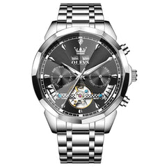 OLEVS 6619 – Men's Skeleton Mechanical Watch