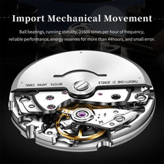 OLEVS 6657 Stainless Steel Automatic Mechanical Watch for Men - All Gold Watch | Olevs Watch Store