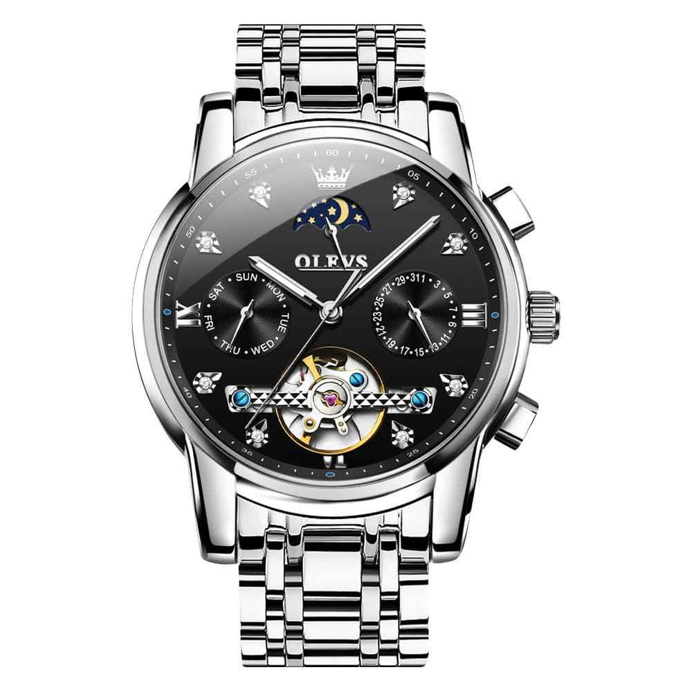 OLEVS 6678 – Men's Mechanical Moon Phase Automatic Watch