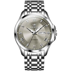 OLEVS 6702 – Men's Diamond Dial Automatic Mechanical Watch