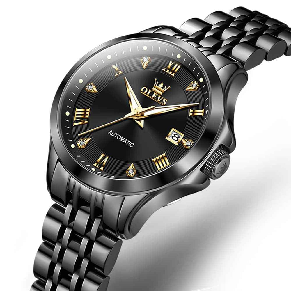 OLEVS 6702 – Women's Elegant Diamond Automatic Mechanical Watch