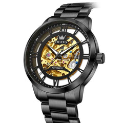 OLEVS 6728 – Men's Automatic Skeleton Mechanical Watch