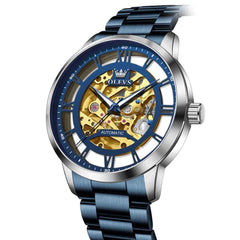 OLEVS 6728 – Men's Automatic Skeleton Mechanical Watch