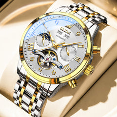 open heart watch lifestyle image - OLEVS 6763