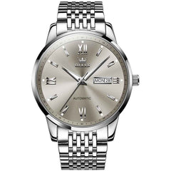 OLEVS 6777 – Men's Minimalist Day Date Mechanical Watch