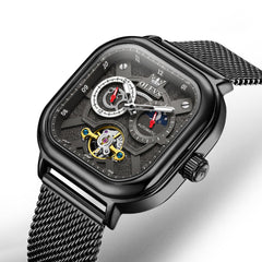 All Black front view - OLEVS 6782
