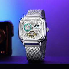 Silver White studio styling - OLEVS 6782