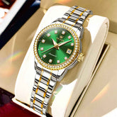 OLEVS 7003N – Women's Diamond Bezel Date Mechanical Watch