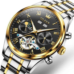 OLEVS 7005 – Men's Multi Function Skeleton Mechanical Watch