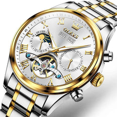 OLEVS 7005 – Men's Multi Function Skeleton Mechanical Watch