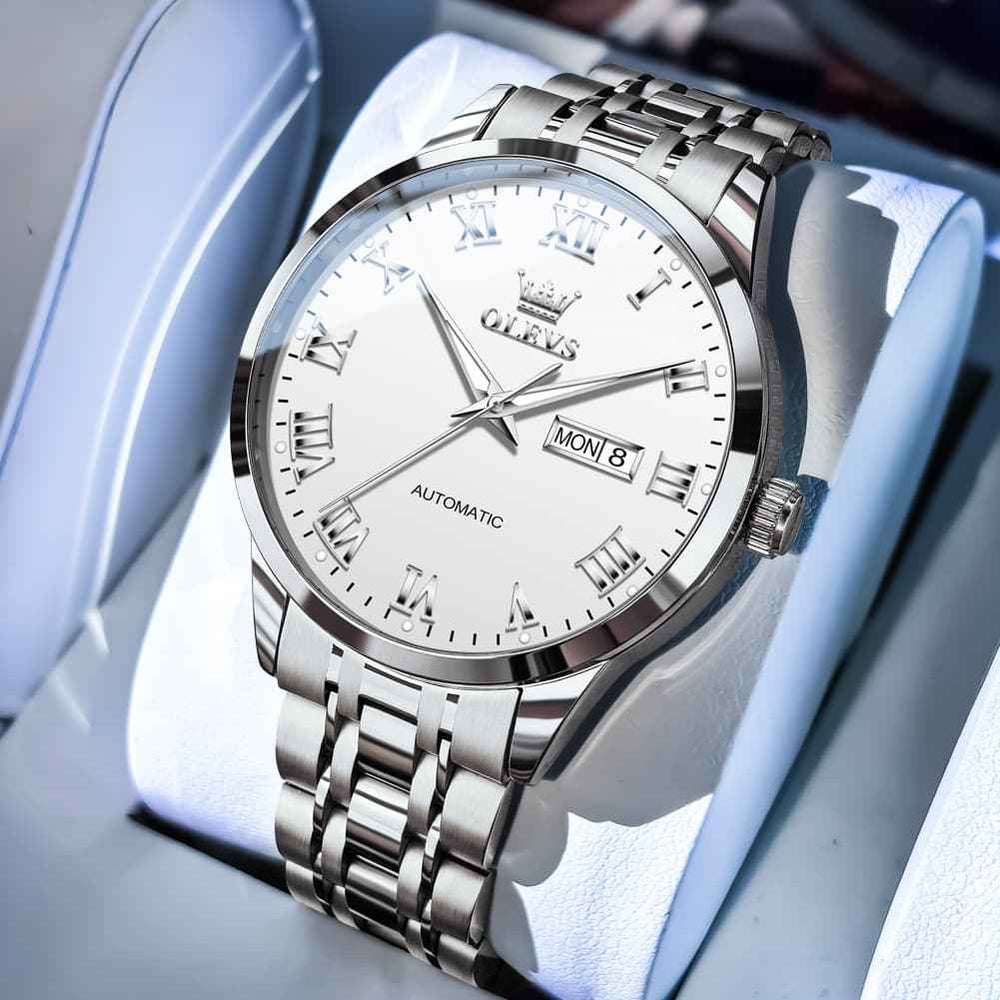 OLEVS 7060 – Men's Classic Roman Numeral Automatic Watch