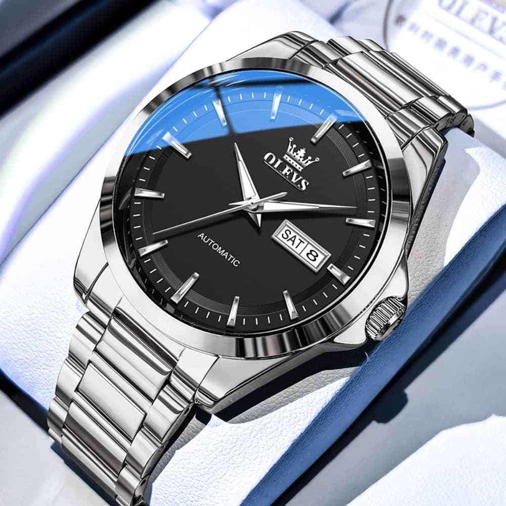 OLEVS 7090 – Men's Classic Dual Calendar Automatic Watch