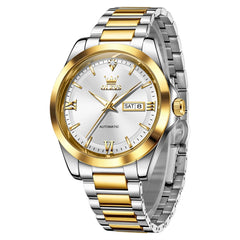exhibition caseback and automatic movement - OLEVS 7099