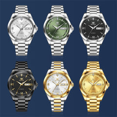 automatic watch six color options - OLEVS 7099