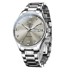 OLEVS Diamond Dial Day Date Automatic Mechanical Watch 9955 for Men - All Gold Watch | Olevs Watch Store
