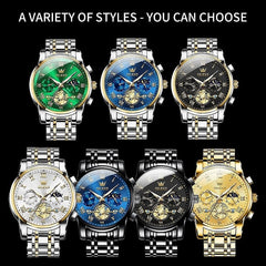 OLEVS Watch 2859 Luxury Business Chronograph