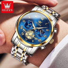 OLEVS Watch 2859 Luxury Business Chronograph