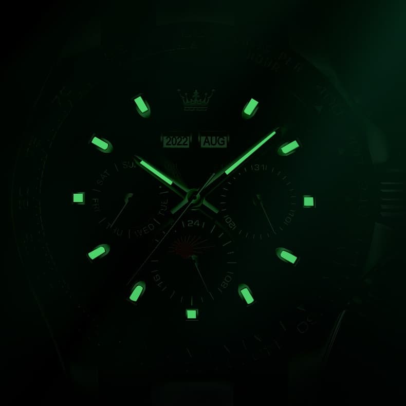 "The Apex" Grand Calendar Automatic Watch | Racing Style & Year Display