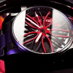 OLEVS 9937 Hip Hop Car Wheel Watch