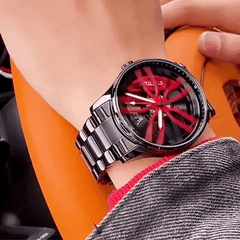 OLEVS 9937 Hip Hop Car Wheel Watch