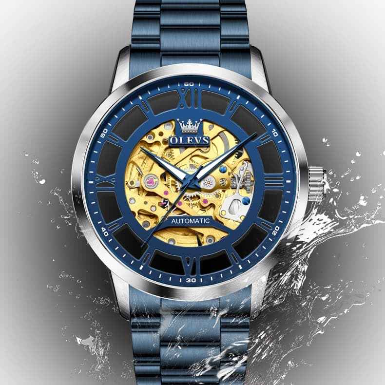 "The Architect" Industrial Skeleton Automatic Watch | Bridge Design