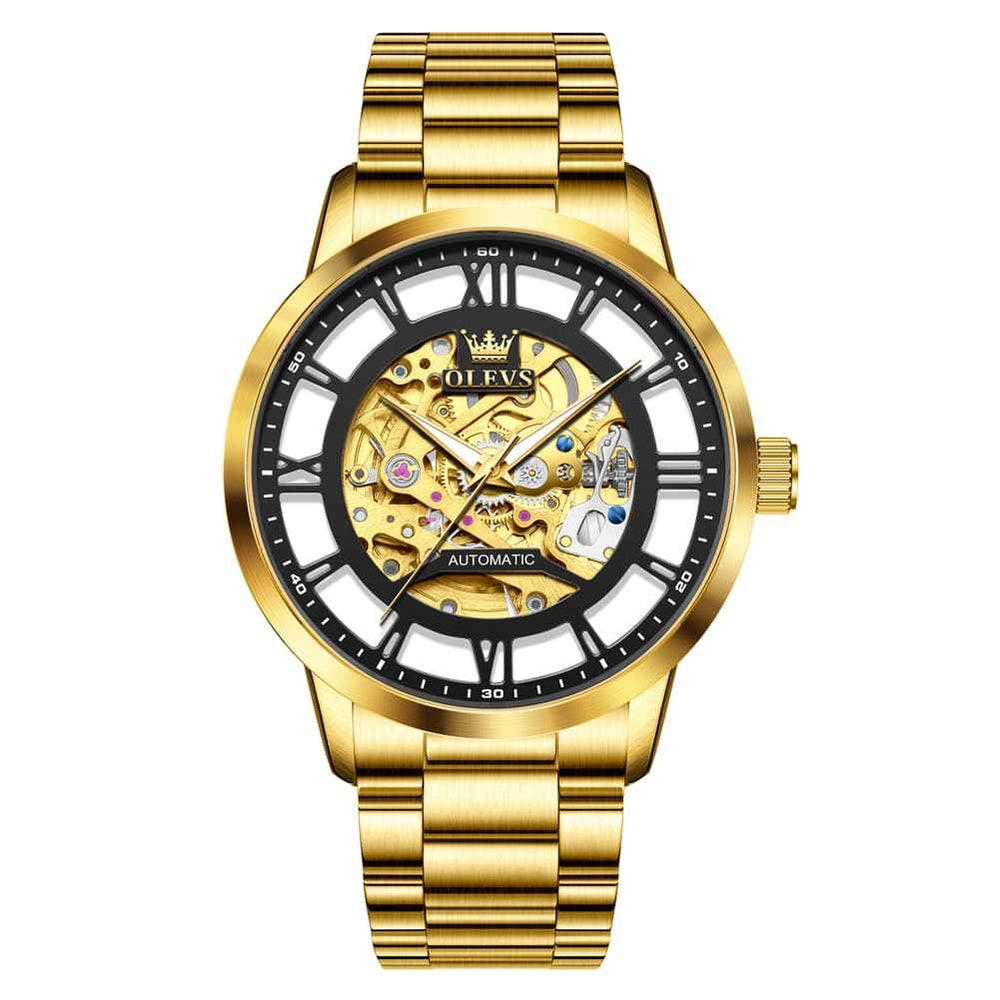 "The Architect" Industrial Skeleton Automatic Watch | Bridge Design