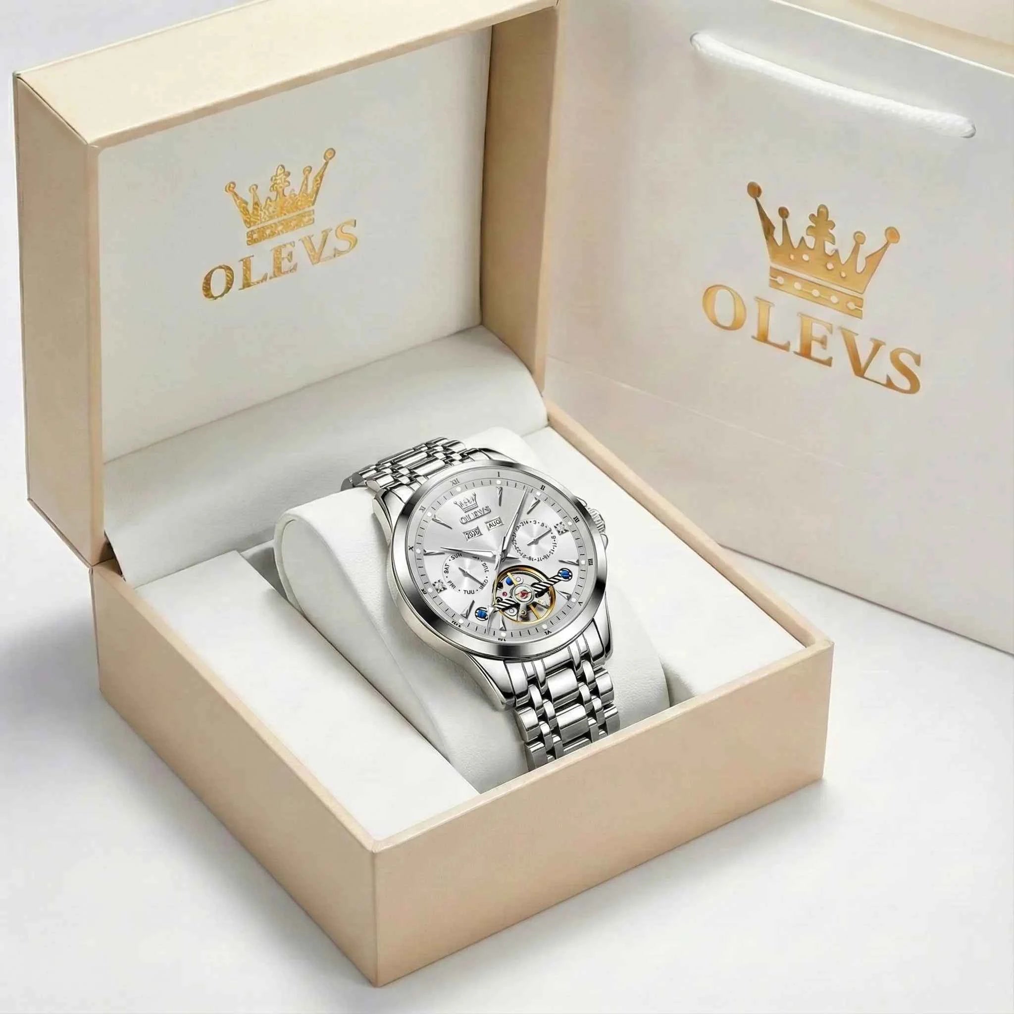 "The Legacy" Grand Calendar Automatic Watch | Year, Month & Day Display