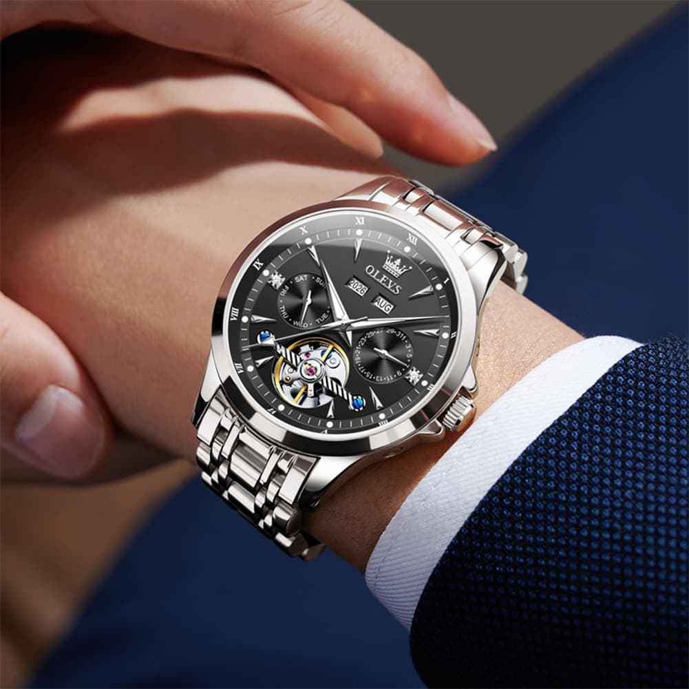 "The Legacy" Grand Calendar Automatic Watch | Year, Month & Day Display
