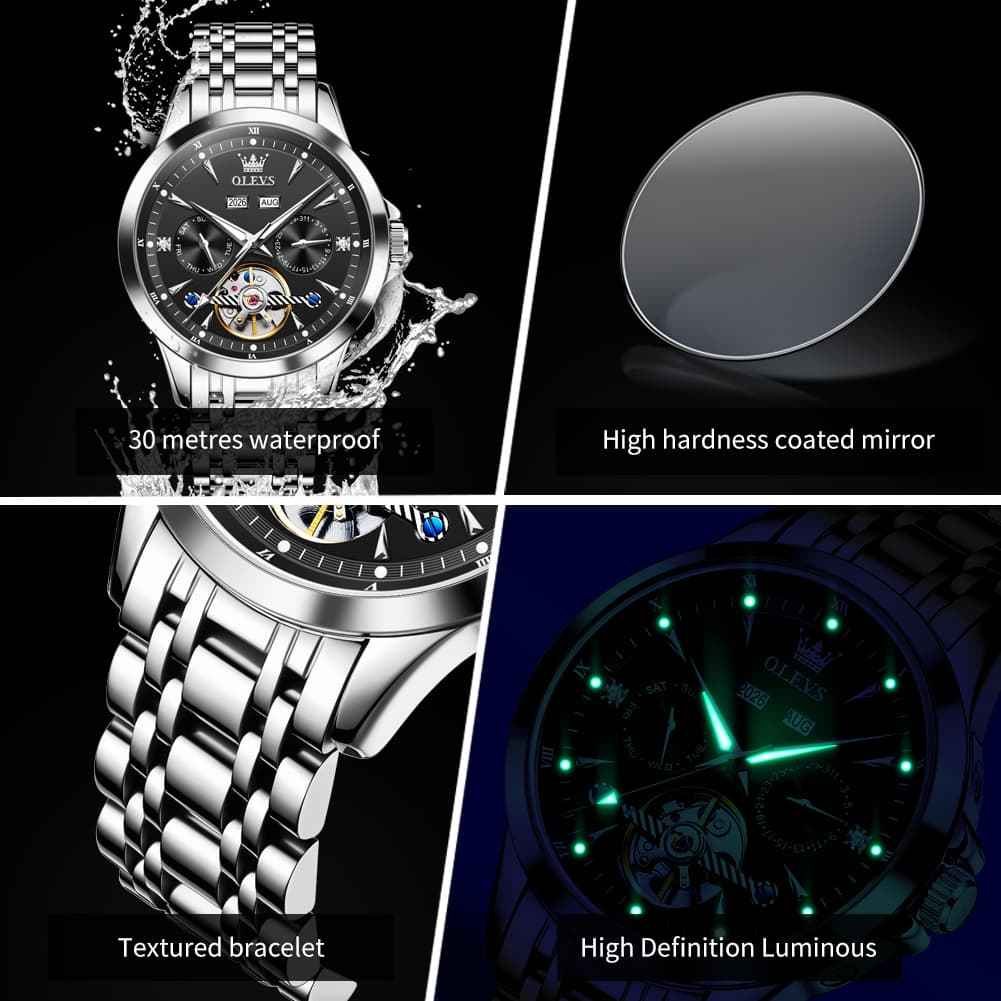 "The Legacy" Grand Calendar Automatic Watch | Year, Month & Day Display