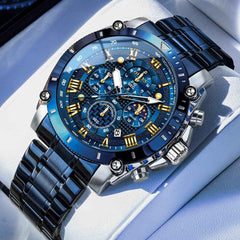 "The Titan" Oversized Chronograph | 47mm Heavy Duty & Quad-Dial