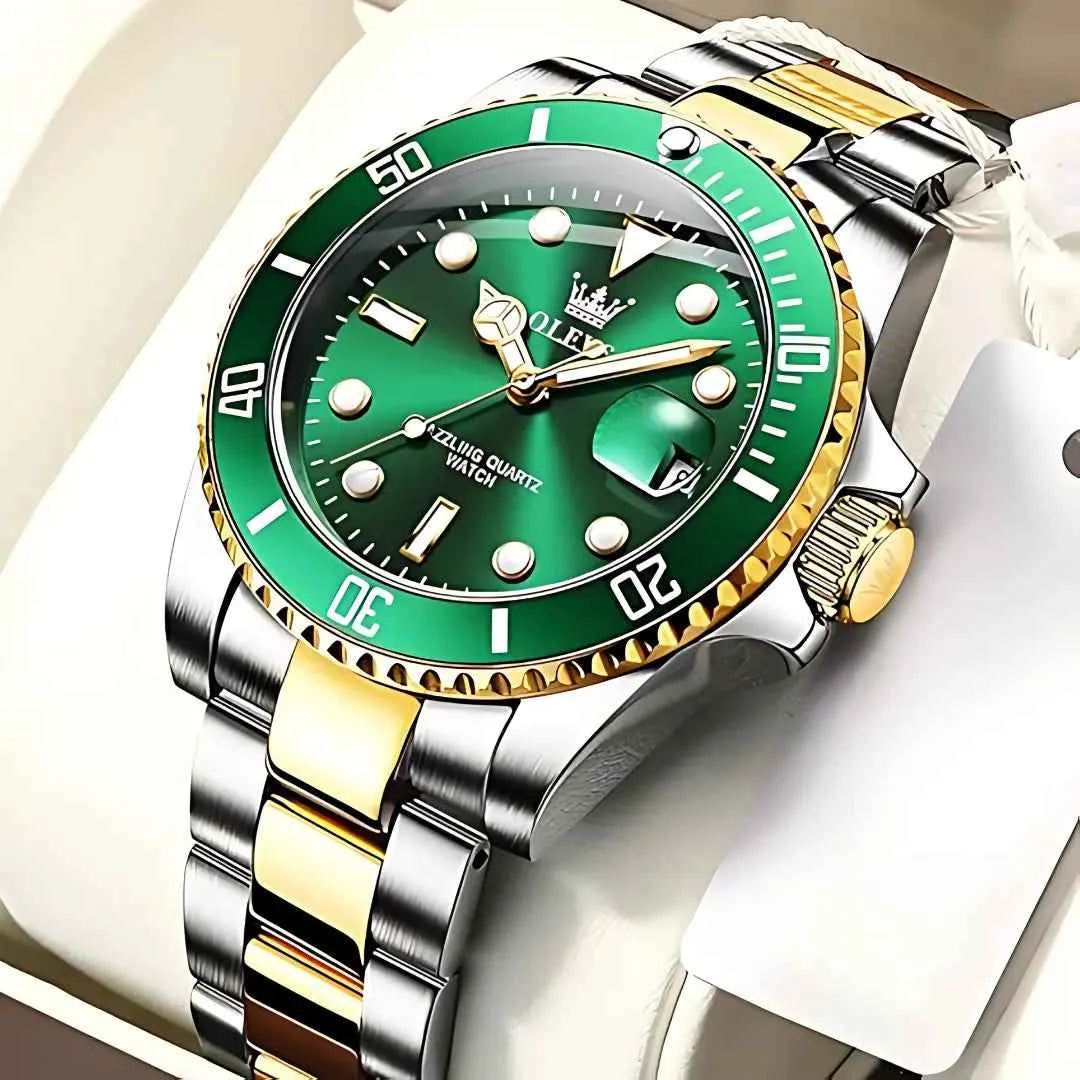 Original Men's Quartz Watch, Water Resistant - Stainless Steel
