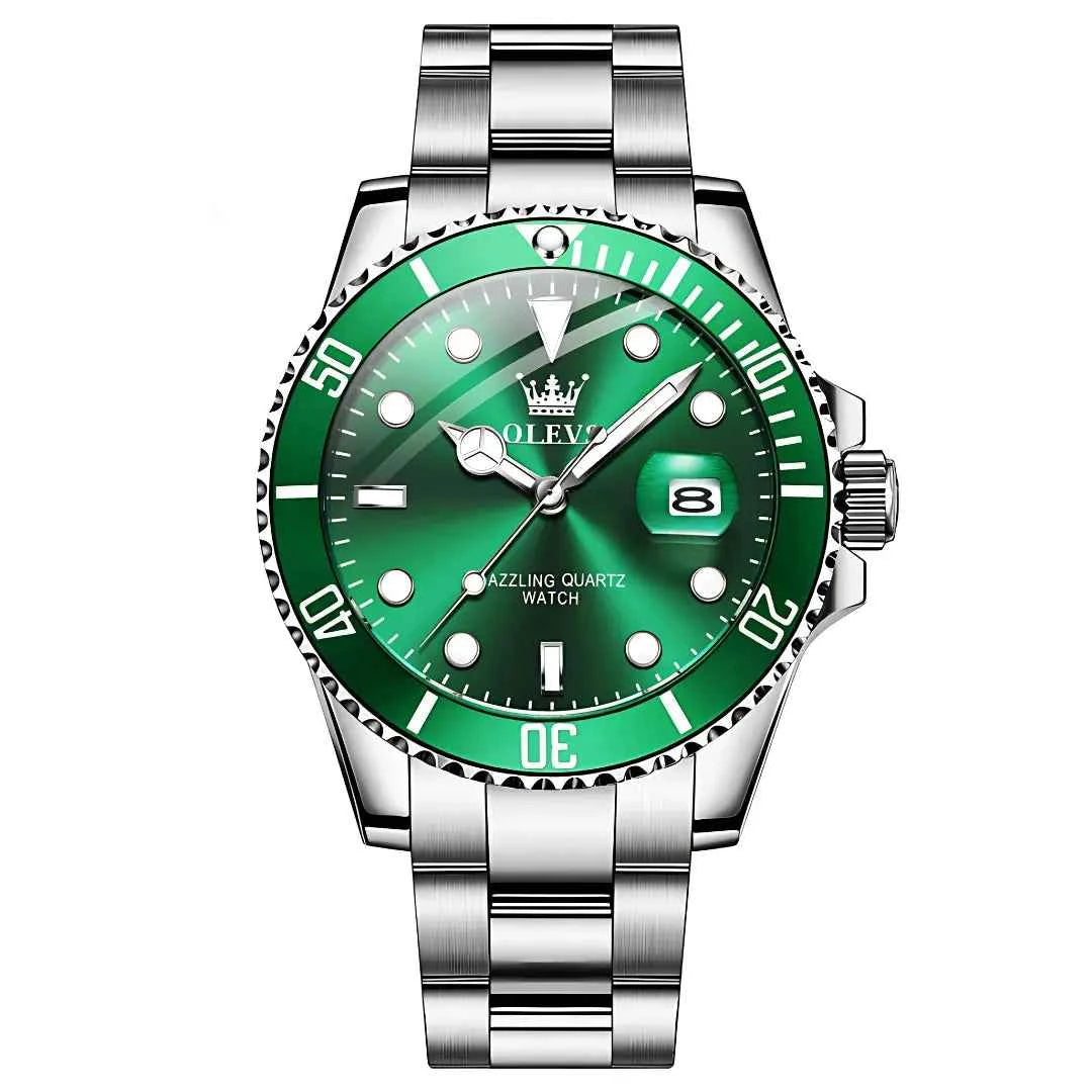 Original Men's Quartz Watch, Water Resistant - Stainless Steel