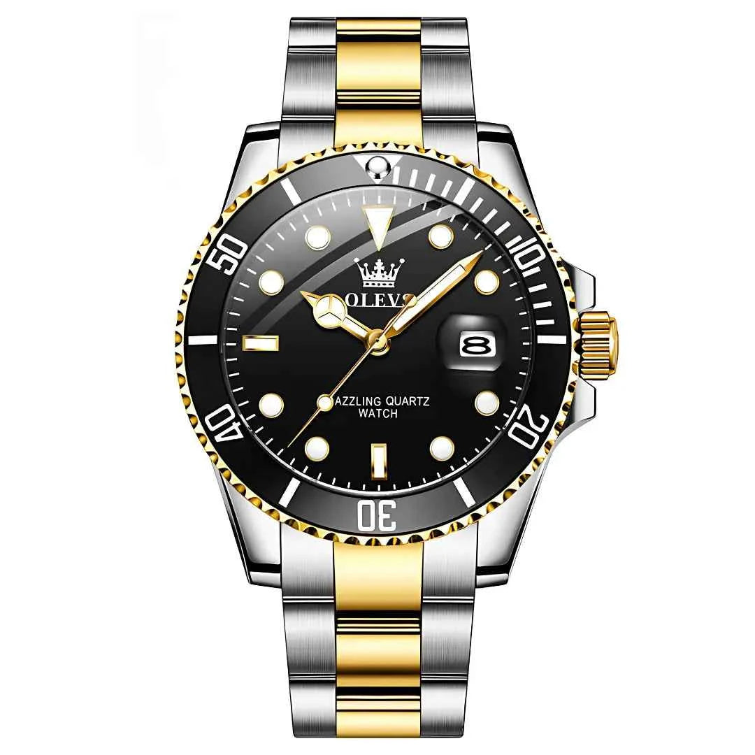Original Men's Quartz Watch, Water Resistant - Stainless Steel