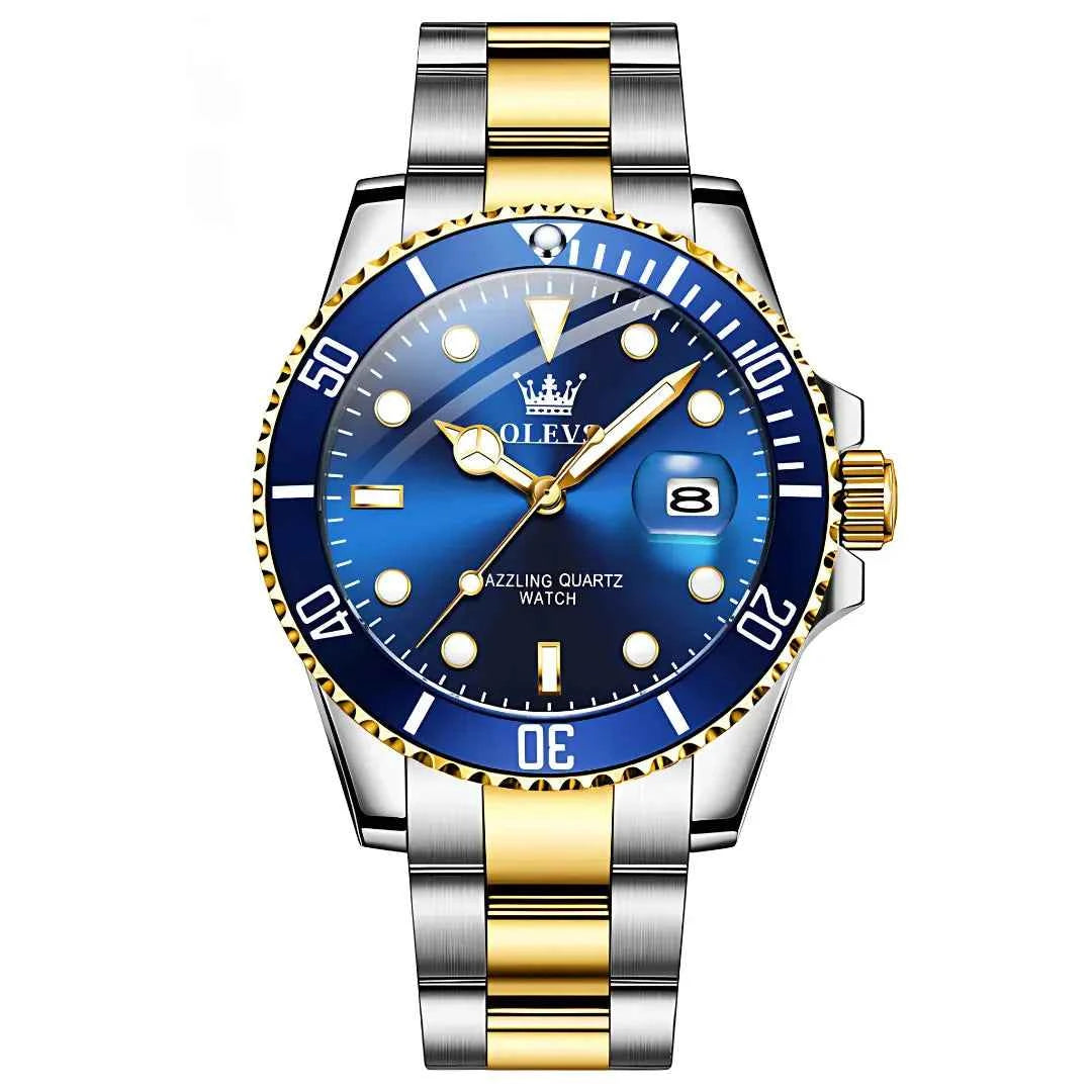 Original Men's Quartz Watch, Water Resistant - Stainless Steel
