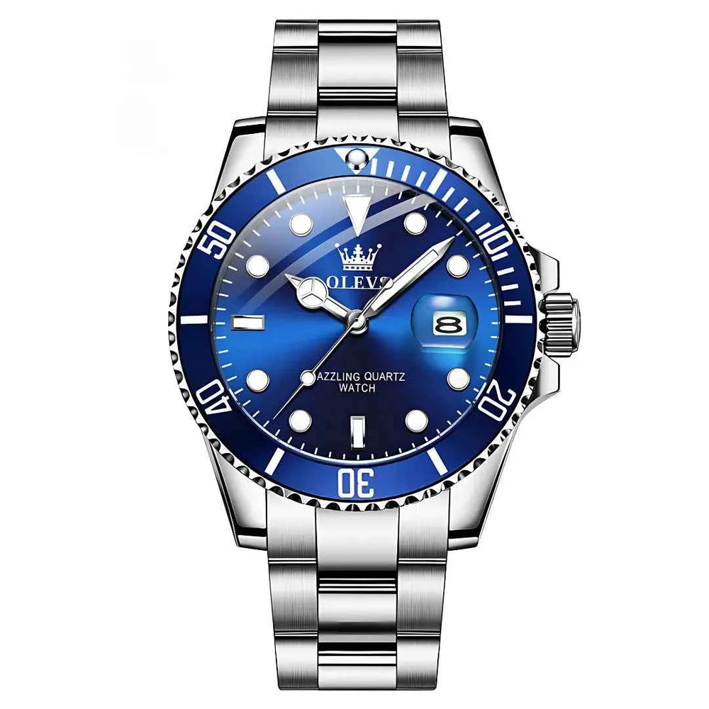 Original Men's Quartz Watch, Water Resistant - Stainless Steel