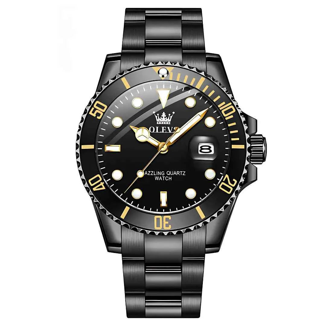 Original Men's Quartz Watch, Water Resistant - Stainless Steel