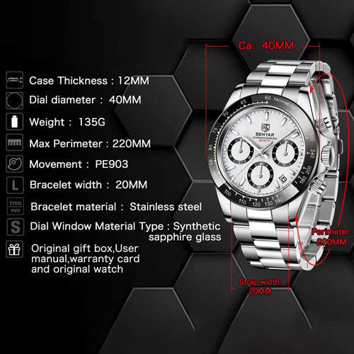 B&Y - Prestige Chronograph