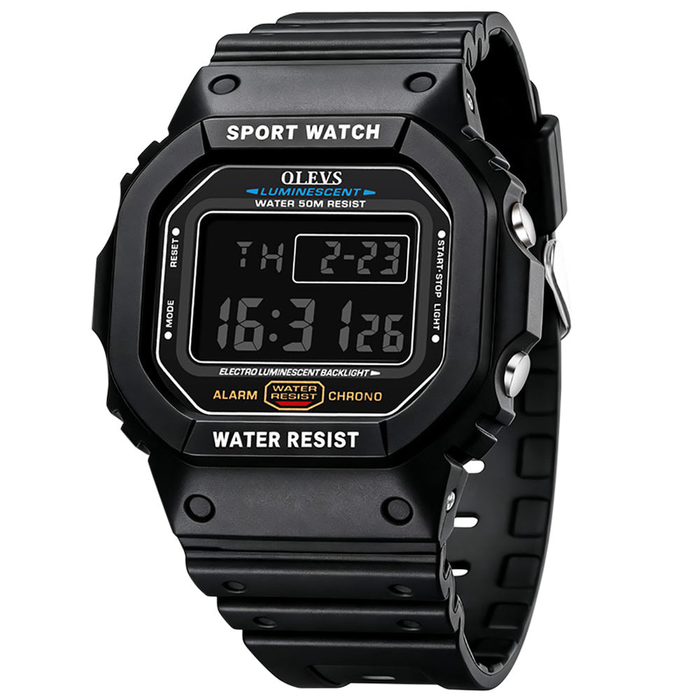 All Black front - OLEVS 1127