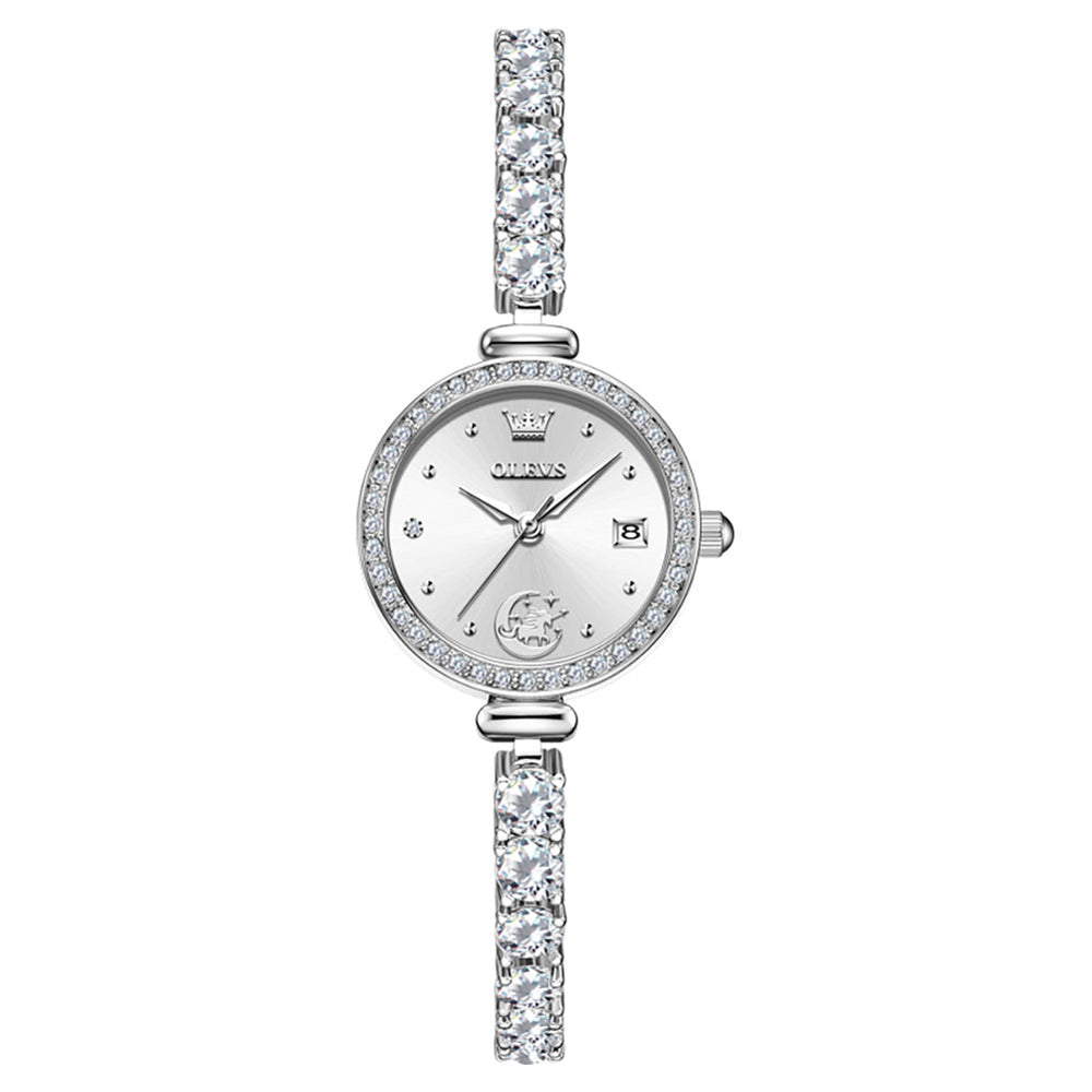 unicorn crystal bracelet quartz watch product view 344 (4) - OLEVS 2998