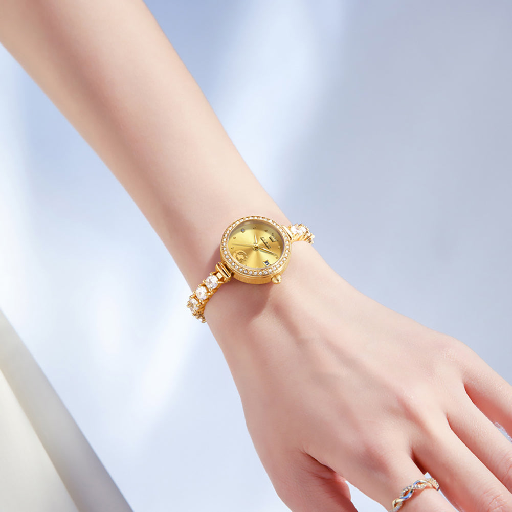 unicorn crystal bracelet quartz watch product view 56 - OLEVS 2998