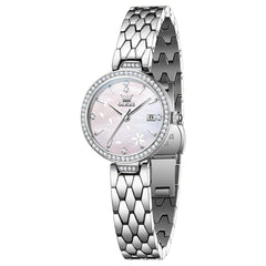 Silver White front view - OLEVS 5689