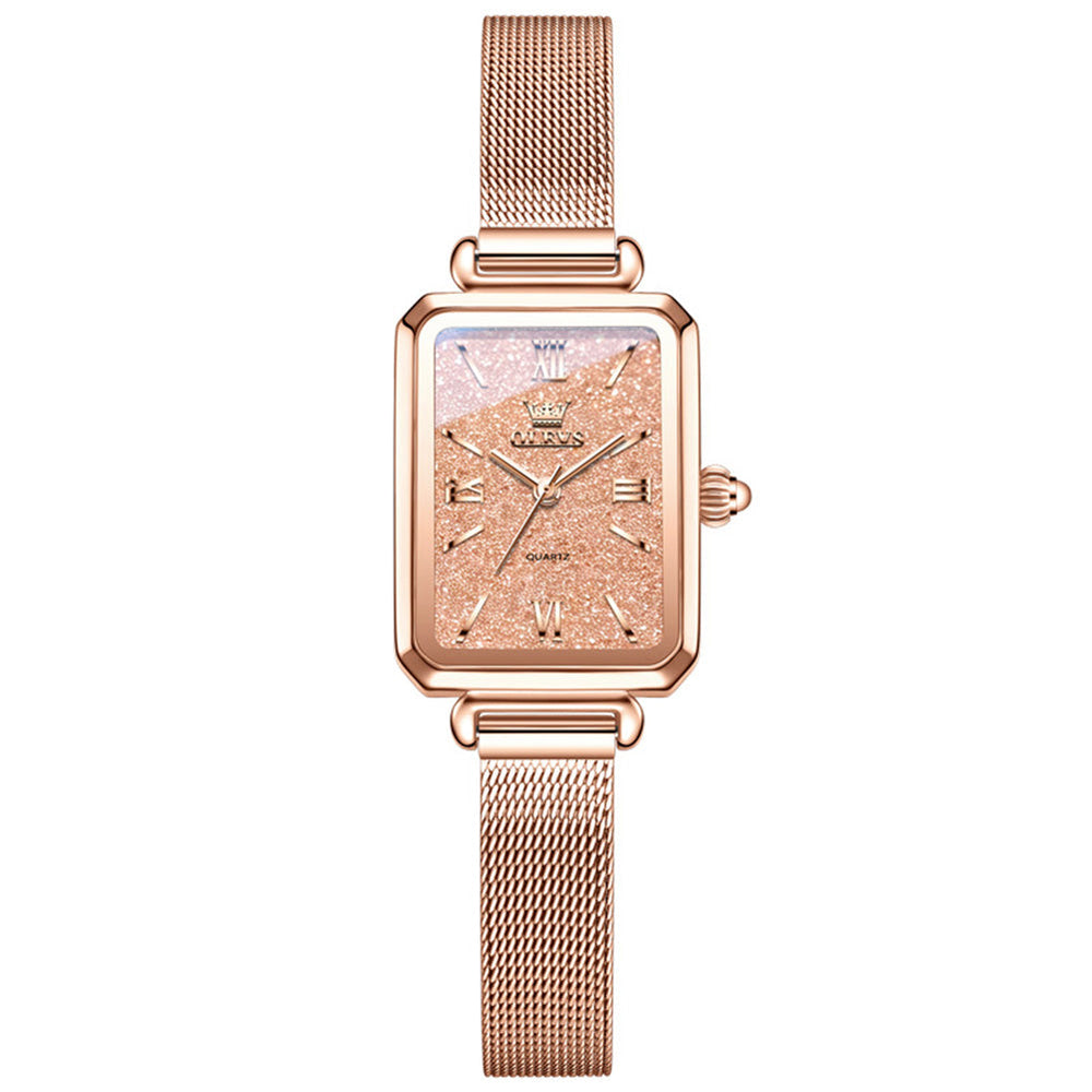 champagne watch front - OLEVS 5705