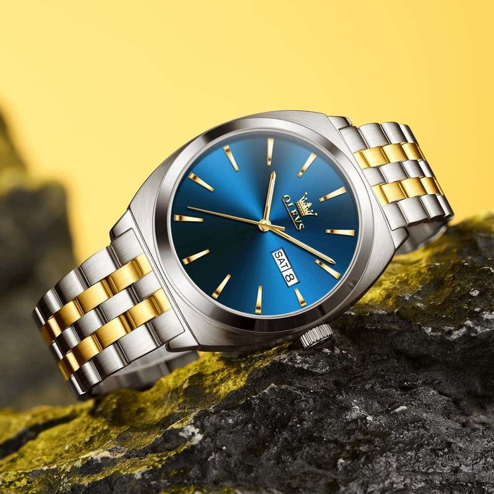 OLEVS 6730 Automatic Tonneau Mechanical Watch For Men